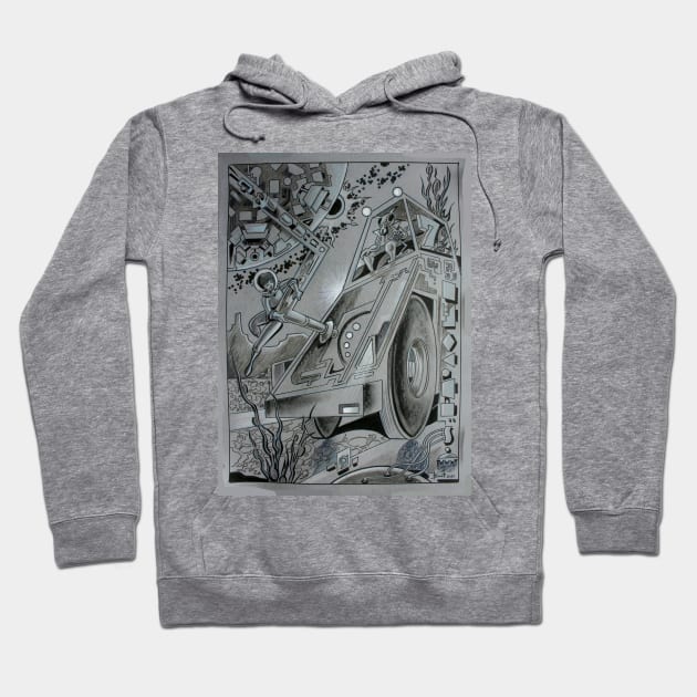 Refueling Hoodie by BennettBlackLight